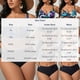 thumbnail image 3 of Trajes de baño Amzcrzy Tankini para mujer trajes de baño de moda para mujer traje de baño de talla grande traje de baño estampado con tirantes laterales traje de baño dividido traje de baño azul XL, 3 of 9