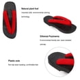 thumbnail image 2 of Sonducket 1 par de zapatos Retro para Cosplay, pantuflas de antideslizantes, plataforma impermeable resistente al desgaste, sandalias de verano, Accesorios de calzado Vino Tinto/36-37 Sonducket AP012712-04, 2 of 6