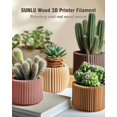 thumbnail image 4 of Filamento para impresora 3D SUNLU, fibra de madera auténtica PLA, 1,75 mm, 1 kg, 4 of 9