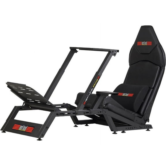 Next Level Racing® F-GT Formula and GT Simulator Cockpit – Matte Black (NLR-S010)