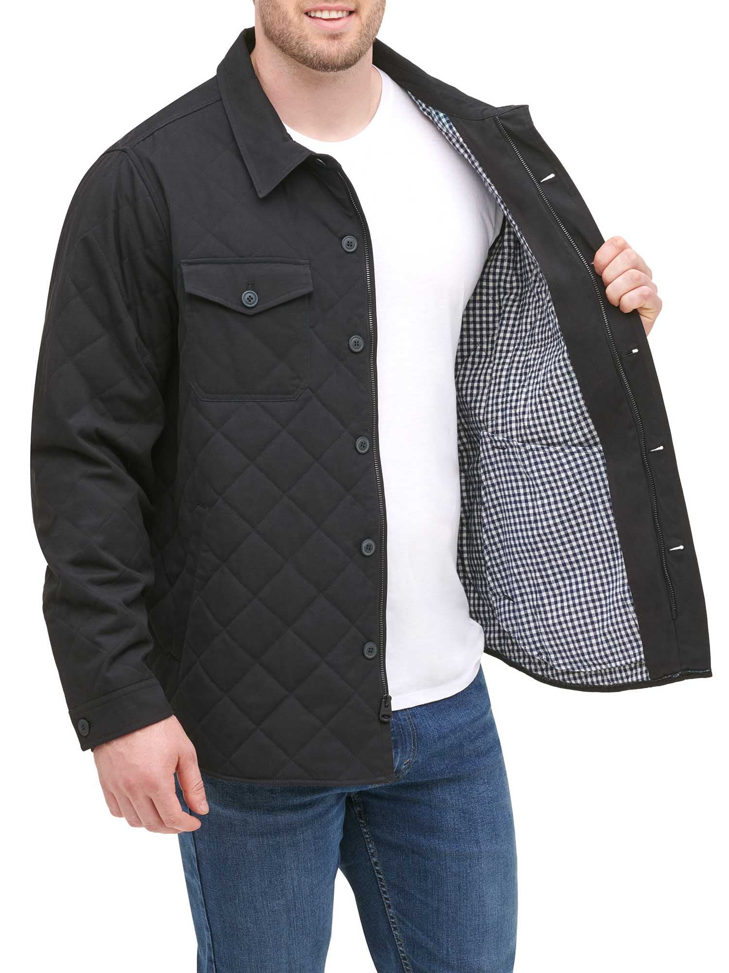levi's quilted shirt jacket