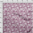 thumbnail image 3 of oneOone Cotton Flex Purple2 Fabric Tropical Palm Tree Quilting Supplies Print Sewing Fabric By The Yard 40 Inch Wide, 3 of 6