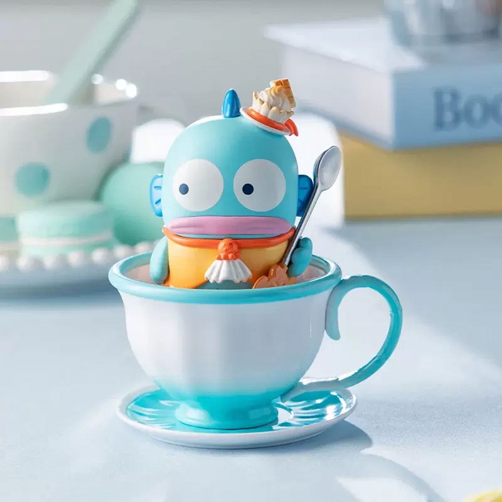 Sanrio Cartoon Tea Cup Elf Series Blind Box Figure Pochacco