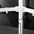 thumbnail image 4 of VIVO White Cable Clip Kit for Monitor Stands | 1 Pole Clip + 4 Arm Clips, 4 of 8
