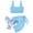 Z1-Sky Blue, variant on MuXiKeJi Clothes Girl's 3 Piece Bikini Sets Floral Print Spaghetti Straps Cute Swimsuits with Beach Skirt Bathing Suits