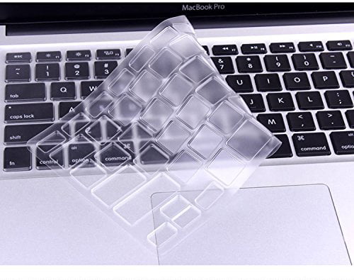 US Layout KC976 EooCoo Keyboard Cover Skin Protector for Apple MacBook Air 13 A1932 2020 2019 Laptop TPU Clear 