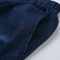 thumbnail image 6 of Fjofpr Clothing Jeans for Women Stretchy Jeans for Women Trendy High Waisted Jeans for Women Women Summer Elastic Plus Loose Casual Drawstring Plus Cropped, 6 of 7