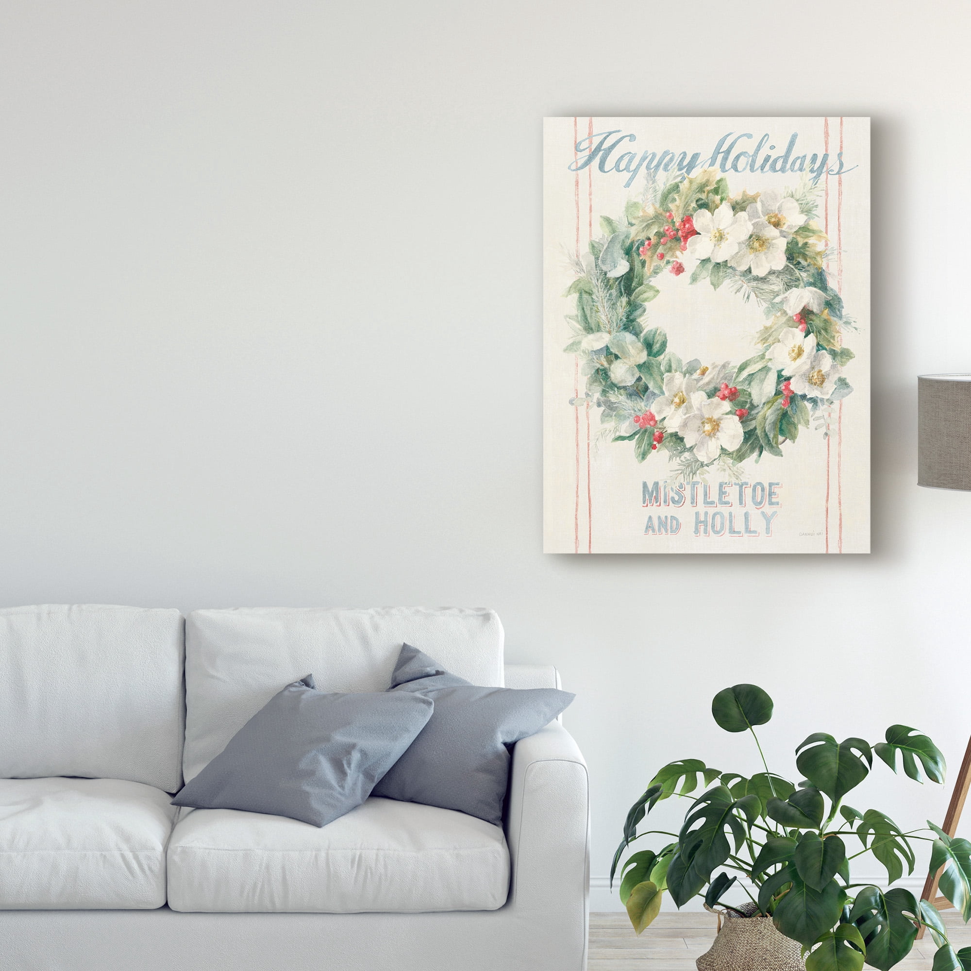 Trademark Fine Art 'Floursack Holiday II' Canvas Art by Danhui Nai