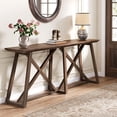 Tribesigns Farmhouse Console Table for Entryway: 70.9-Inch Extra Long ...