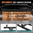 thumbnail image 3 of Jocisland 8000 lbs Portable Car Lift, Heavy-Duty Q355B Steel Car Lift for Home Garage with Locking Levers & Extension Plate, Black, 3 of 9