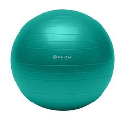 Gaiam Total Body Balance Ball Kit Green 65cm Walmart Com