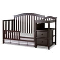 thumbnail image 2 of Sorelle Furniture Berkley 4-in-1 Convertible Crib and Changer, Espresso, 2 of 7