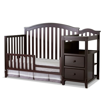 Sorelle Berkley 4 in 1 Crib and Changer - (Best Cribs For Triplets)