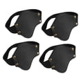 thumbnail image 4 of 4 protectores de calzado genéricos para motocicleta, fáciles de usar y portátiles. negro, 4 of 8