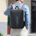 thumbnail image 7 of Oxford Cloth Business Backpack, Black Blue Gray, 17.71x11.02x1.18in, Anti-Theft with Laptop Compartment, Waterproof for Travel Office, 7 of 7