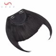 thumbnail image 3 of SEGO Bang Clip in Hair Extension Synthetic Hair Fake Bangs Blonde Straight Hair Piece Gold Hair Accessory, 3 of 6