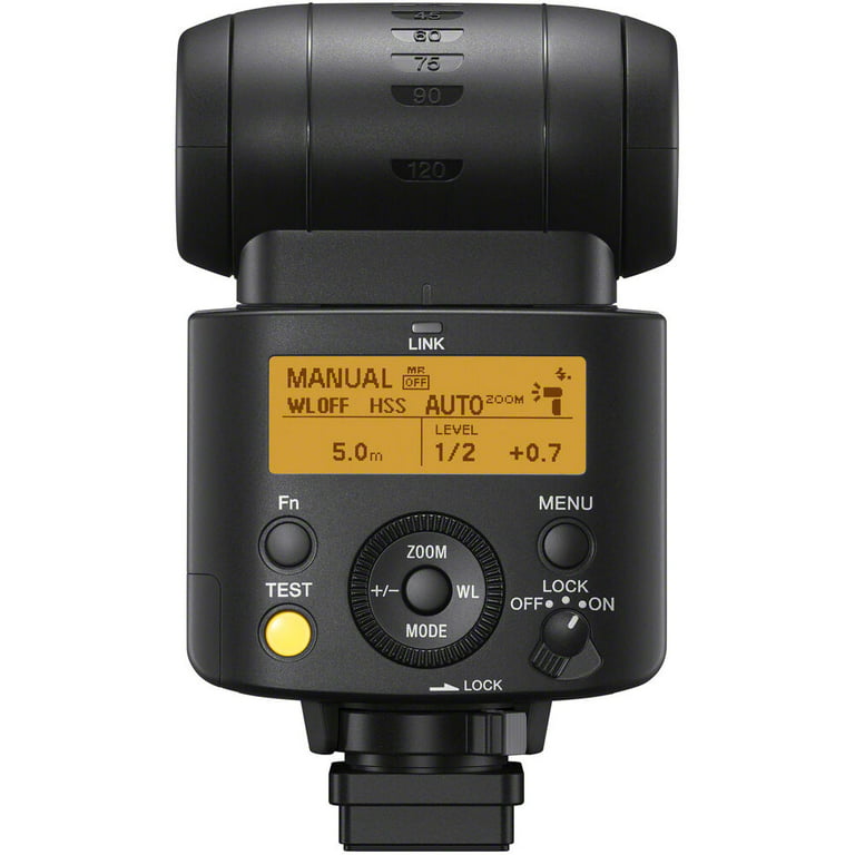 Sony HVL-F46RM Compact flash with wireless radio control, for Sony Alpha  cameras (GN46) at Crutchfield