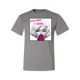 thumbnail image 2 of Marilyn Monroe Being Normal is Boring | Mens Famous People Graphic T-Shirt, Heather Grey, 4XL, 2 of 4
