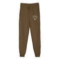 thumbnail image 3 of Blmnix Sweatpants Comfy Pants for Woman Brown High Workout Loose Long Joggers Pants for Lady Casual, 3 of 4