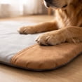 thumbnail image 3 of Cooling Mat for Dogs Pet Cooling Mat 15.75 Inch X 23.62 Inch Soft Ice Silk Pet Pad Cooling Dog Bed for Indoor Outdoor Use Gray 1 Pack, 3 of 7