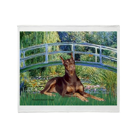 CafePress - Bridge / Doberman Throw Blanket - Soft Fleece Throw Blanket, 50"x60" for All Ages