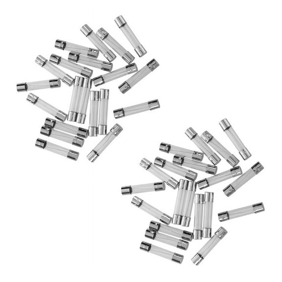 40Pcs Fast Blow Glass Tube Fuse 8A 8 Amps 250V 6mm X 30mm