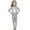 Silver, variant on Landzoo One Girls Glitter Metallic Stripe Leggings Performance Dance Pants Stretchy Straight Leg Trousers Stage For Kids Cozy Breathable Toddler Pants 3-4 Years