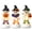 3pcs Ghost, variant on Ayieyill 2pcs Lighted Halloween Ghost Family Decor, Resin Ghost Figurines with Purple Pumpkin, Pink Halloween Decor for Halloween Table Decorations