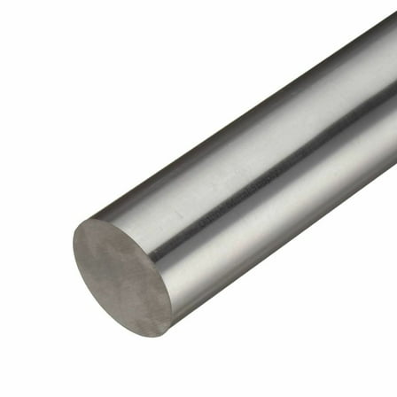 3.125 (3-1/8 inch) x 24 inches, 304 Stainless Steel Round Rod, Cold Finished