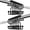 Black, variant on Utopia Bedding Double Glide Shower Curtain Hooks, 12 Pack, Nickel | Premium rust-resistant shower curtain rings provide reliable performance in bathrooms, guest rooms, and hotels
