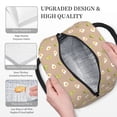 thumbnail image 3 of Fotbe Egg and Avocado Pattern Lunch Bag, Insulated Lunch Box, Small Leakproof Cooler Food Lunch Containers Reusable High Capacity Lunch Tote Bags for Work, Travel, Outdoor, 3 of 6