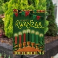 thumbnail image 2 of America Forever Happy Kwanzaa Kinara Garden Flag, 12.5 x 18 inch Double Sided, Seven Candles Banner, Kinara Celebration Outdoor Decor, Cultural Heritage Yard Decorations, African American Holiday, 2 of 4