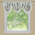 thumbnail image 3 of Kate Aurora 5 Pc. Damask Thermal Blackout Rod Pocket Window Curtains & Valances Set - Assorted Colors & Lengths, 3 of 3