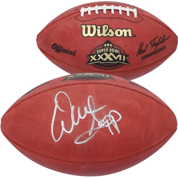 Warren Sapp Tampa Bay Buccaneers Autographed Super Bowl XXXVII Pro Football - Fanatics Authentic Certified