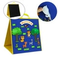 thumbnail image 3 of Foldable Kids Felt Flannel Board Felt Board Activity Kits Home Accessories, 3 of 8