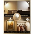 thumbnail image 5 of BN-LINK Wall Lights, 360°Adjustable Wall Lamp with 3 Color Modes 3 Brightness Levels, Wall Mounted Lamp for Bedroom Reading Bedside, White, 5 of 6