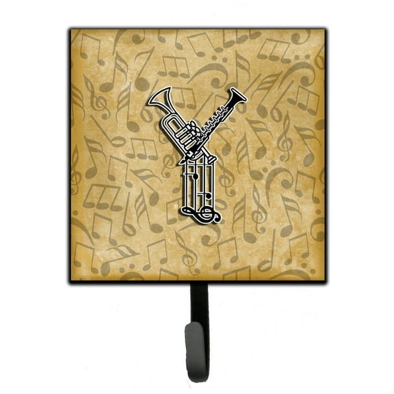 Letter Y Musical Instrument Alphabet Leash or Key Holder