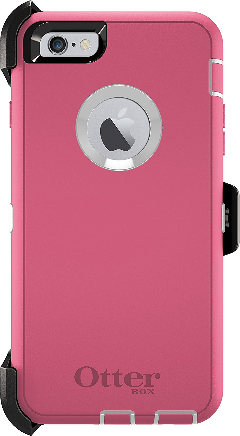 Otterbox Defender Series iPhone 6 Plus/6s Plus phone case White/Hibiscus Pink - image 2 of 3