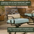 thumbnail image 5 of Hanover Montclair 5-Piece Patio Dining Set, 5 of 21