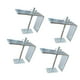thumbnail image 3 of Pack de 4 grapas de fijación bajo encimera para piscinas de piedra, anticaídas para bordes gruesos superiores a 2,36 pulgadas, accesorios multiusos, 3 of 9