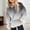 Light Gray, variant on Trendy Girls Hoodies Stylish Sweatshirts Oversized Long Sleeve Apparel for Teens Modern Gradient Design Comfortable Casual Wear