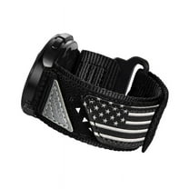 ULTIMAL Compatible with Samsung Galaxy Watch Band, 20mm Adjustable Nylon Sports Strap, Breathable Design for Watch 6 Classic 43mm 47mm/5 Pro 45mm/4 & 5 & 6 40mm 44mm/4 Classic 42mm 46mm