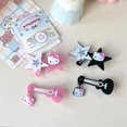 thumbnail image 3 of Pinza de pelo de gato KT de dibujos animados Y2K, horquilla de gatito de guitarra de Hello Kitty, pinzas de flequillo lateral de estrella dulce, accesorios para el cabello para niñas, regalo, 3 of 5