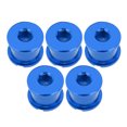 thumbnail image 1 of 5pcs  Bicycle Chainwheel Screw Part, 7075 Aluminum Bike Double Disc Chainwheel Screws For Bicycle Cranksets Part, 1 of 8