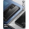 thumbnail image 4 of WEI Ares Series Designed for Galaxy S21 Ultra 5G Case (2021 Release), Rugged Clear Bumper Case Without Screen Protector (Black), 4 of 7