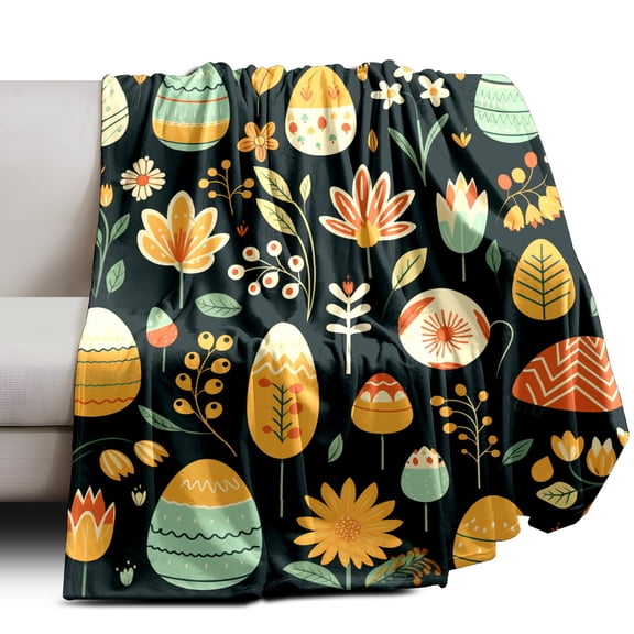 Throw Blanket Soft Plush Fleece Blanket 30In × 39In Home Decor Cozy Camping Blanket for Gift Bedding Essentials