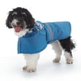 thumbnail image 2 of Puppy Raincoat Outdoor Waterproof Dog Teddy Rainwear Hooded Jacket Pet Raincoat for Small Medium Dogs, 2 of 8