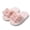 Pink, variant on KEVCHE Plush Cute Bow Slippers for Women, Cozy Plush Indoor Outdoor House Shoes, Cute Warm Winter Home Footwear for Bedroom, Soft Thick Slippers for Everyday Comfort