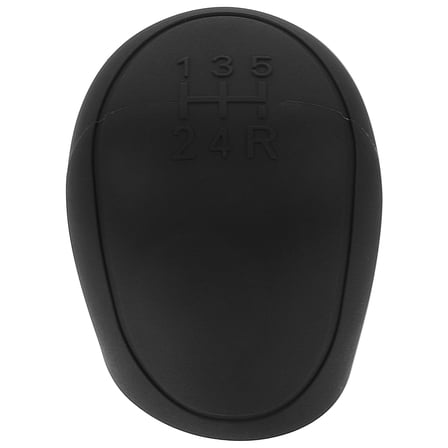LULULION Automotive Gear Shift Cover Black Silicone 1Pack