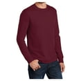 thumbnail image 4 of Mafoose Mens Long Sleeve Essential T-Shirt Cardinal Small, 4 of 6